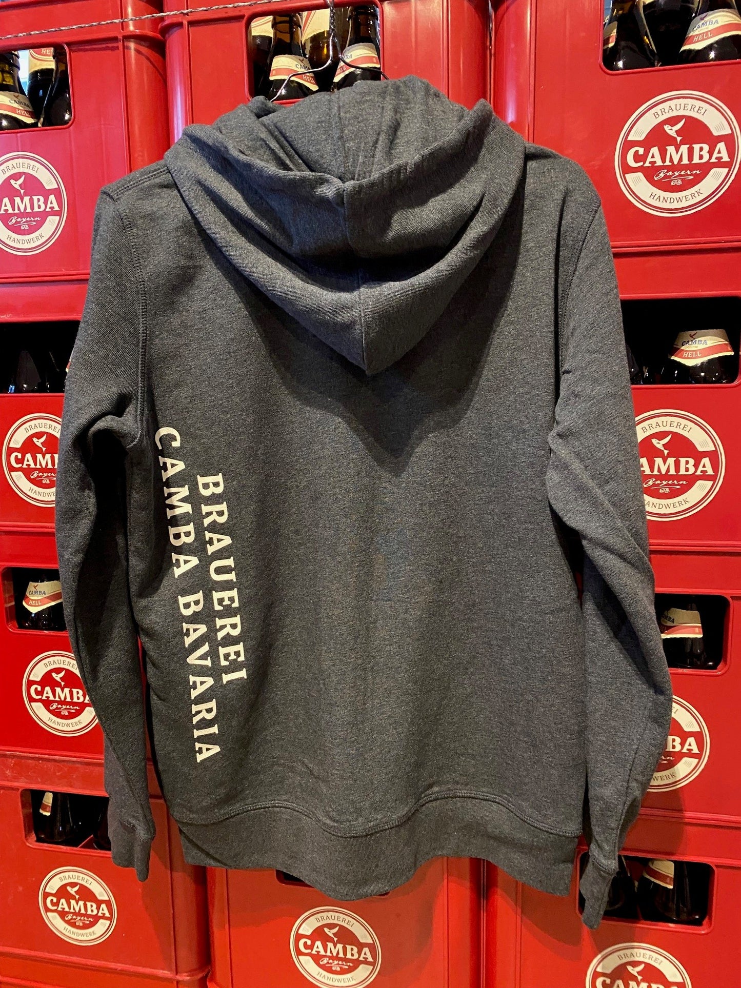 Camba Zipper Hoodie grau