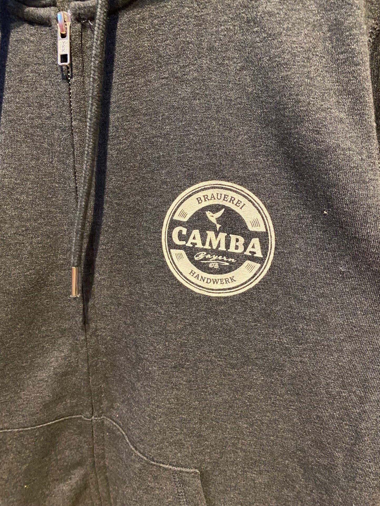 Camba Zipper Hoodie grau