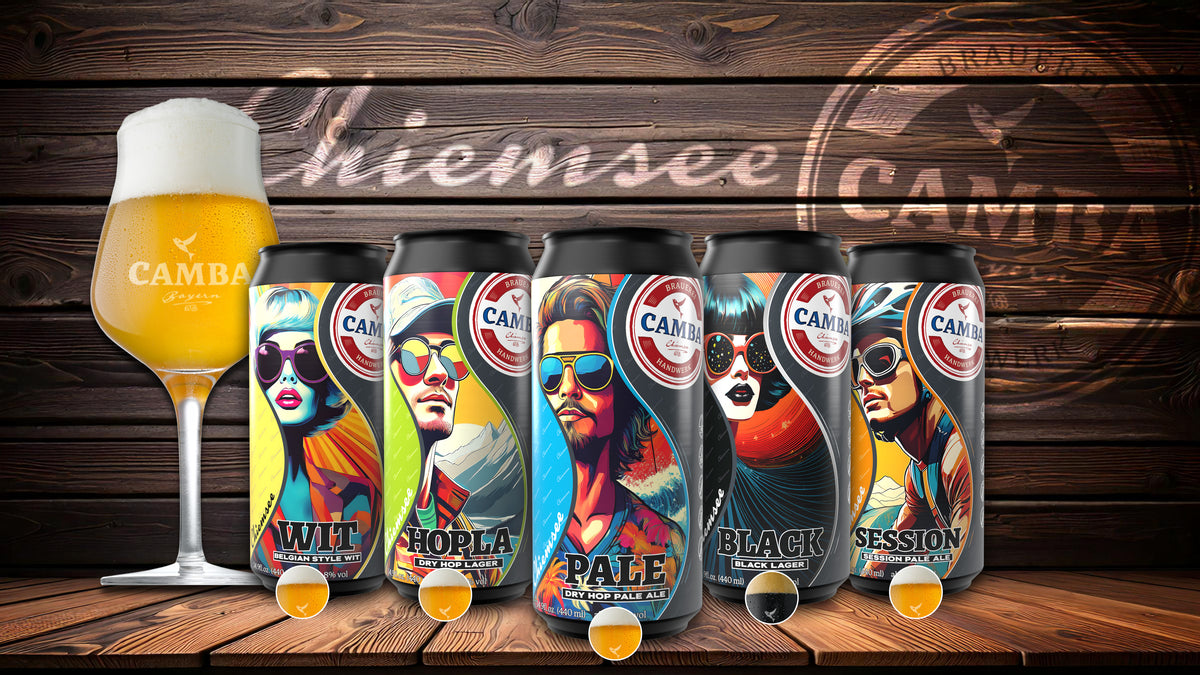 12 Dosenbiere "Chiemsee Edition" als Probierbox