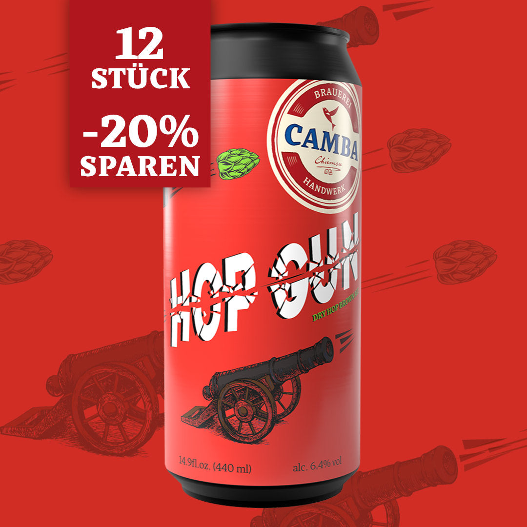 12 x 0,44l "Hop Gun" - Dry Hop Brown Ale