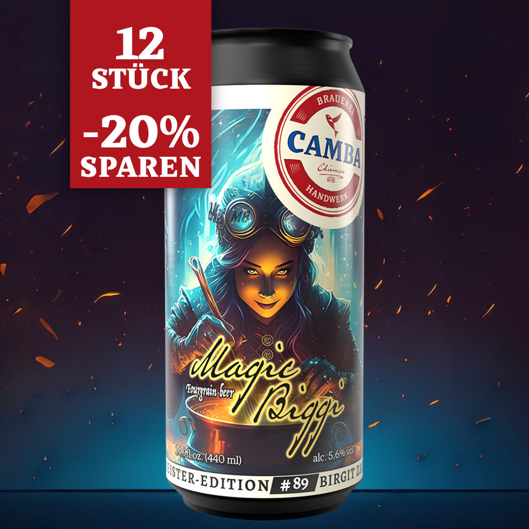 12 x 0,44l "Magic Biggi" - 4 Korn Bier