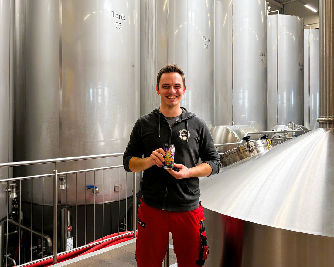 Florian Schatz hat die Gesellenprüfung bestanden. Und bekommt seinen eigenen Gesellensud.