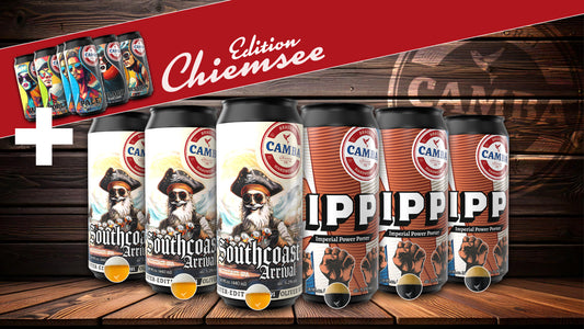 NEU: 12er Camba Bier Abo mit Chiemsee Edition