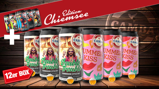 NEU: 12er Camba Bier Abo mit Chiemsee Edition
