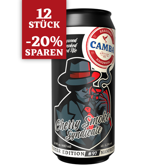 12 x 0,44l "Cherry Smoke Syndicate" - ein Smoked Red Ale