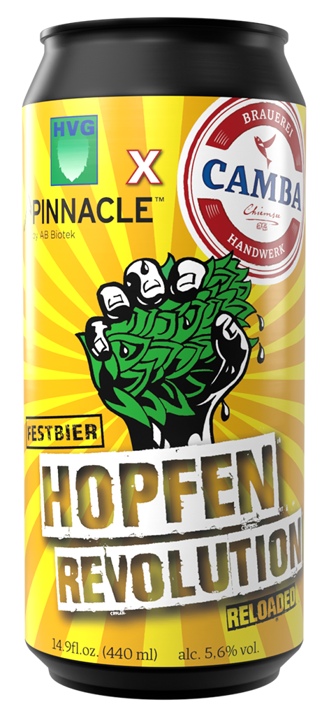 "Hopfenrevolution Reloaded" - Collab mit HVG & Pinnacle/ Omega-Yeast