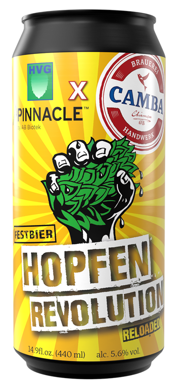 "Hopfenrevolution Reloaded" - Collab mit HVG & Pinnacle/ Omega-Yeast
