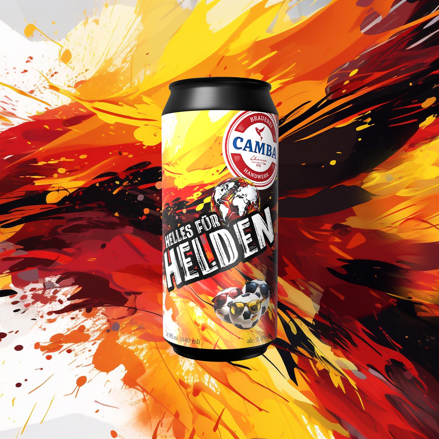 Camba "Helles für Helden" WM Edition 0,44 l Dose