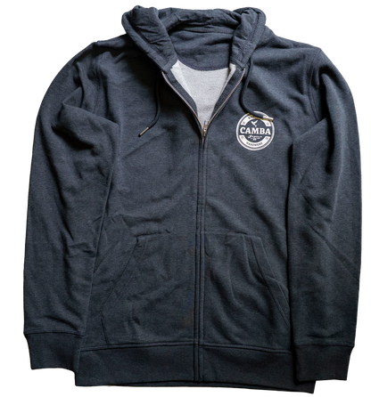 Camba Zipper Hoodie grau