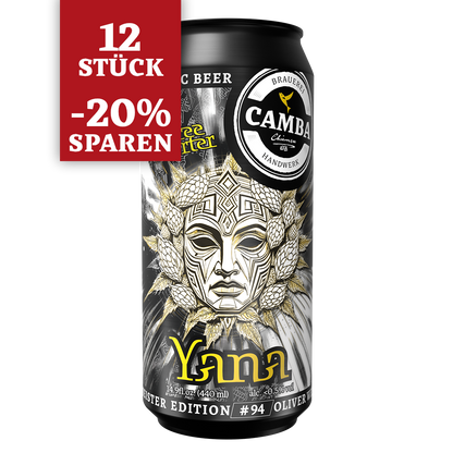 12 x 0,44l "YANA" - alkoholfreies Porter