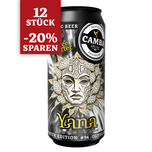 12 x 0,44l "YANA" - alkoholfreies Porter